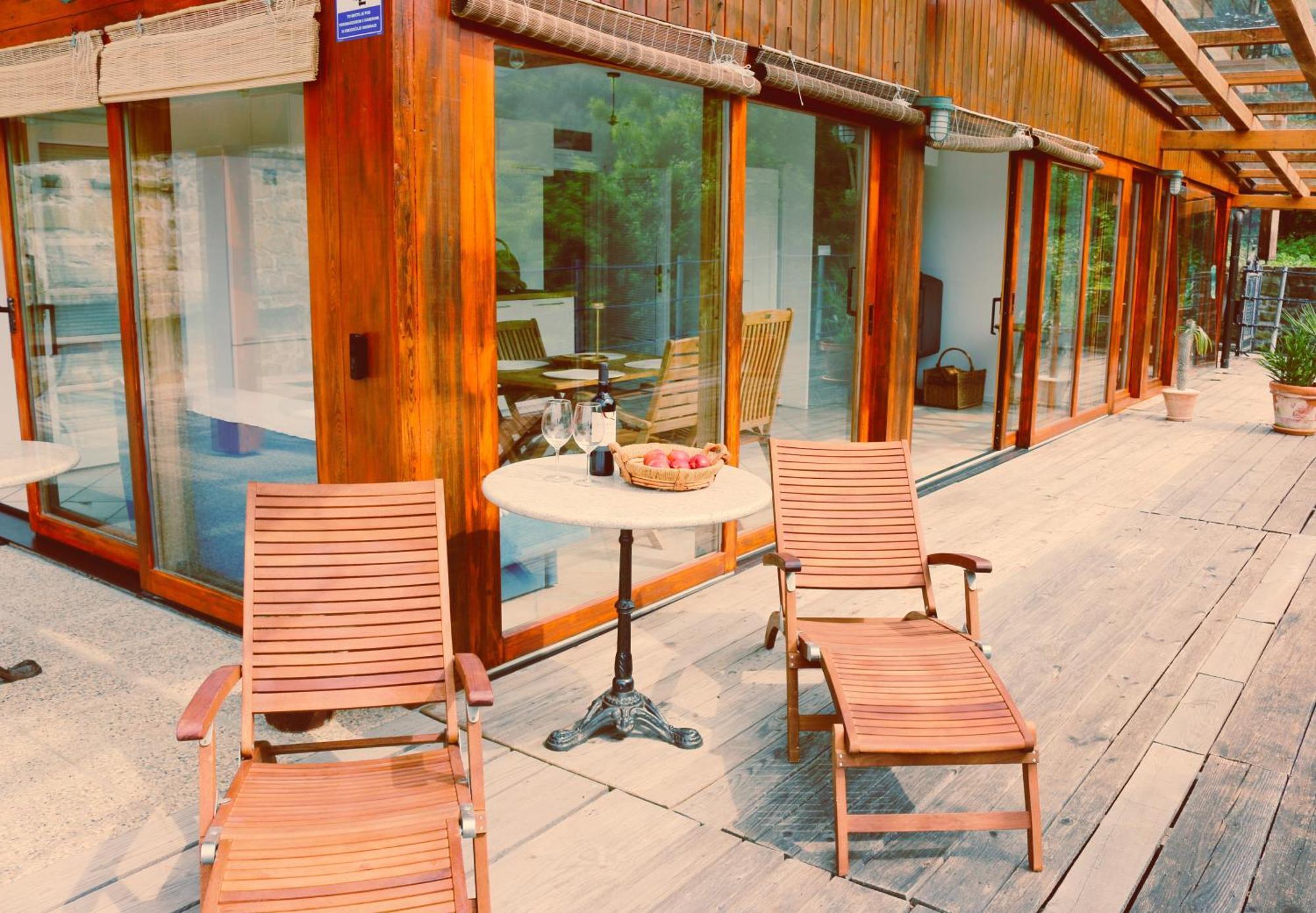 Apartment House - Private Oasis - Beachfront With A Sea View Terrace